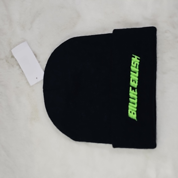 Adult Billie Eilish Beanie - Black One Size main image 4